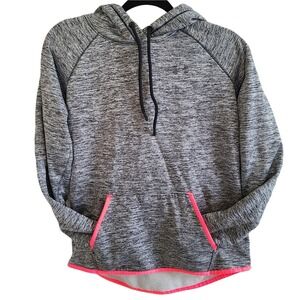 Gray And Pink Under Armour XStorm  Hoodie Size Small